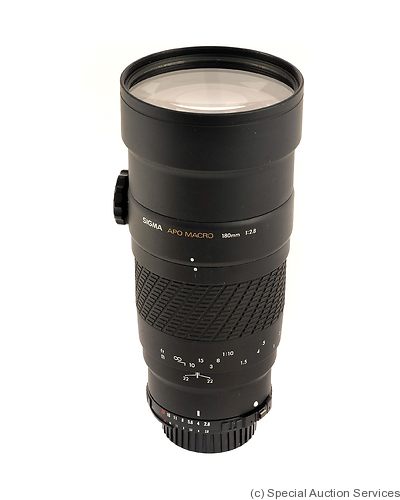 Sigma: 180mm (18cm) f2.8 Apo Macro (Nikon AF) camera