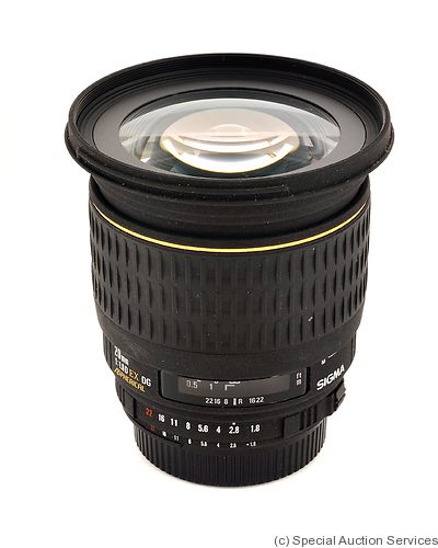 Sigma: 20mm (2cm) f1.8 EX DG Aspherical (Nikon AF) camera