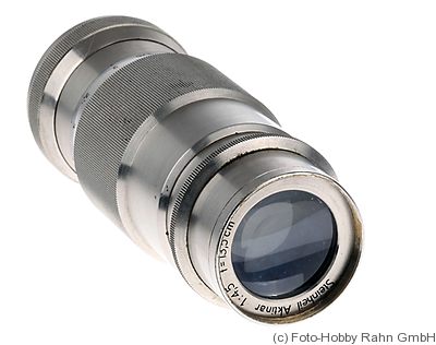 Steinheil: 135mm (13.5cm) f4.5 Aktinar (M39) camera