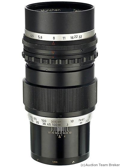 Steinheil: 300mm (30cm) f4.5 Tele-Quinar camera