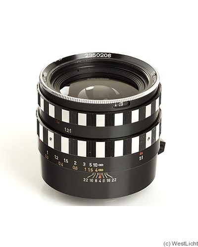 Steinheil: 35mm (3.5cm) f2.8 Macro-Quinaron (M42) camera