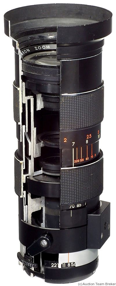 Tamron: 70-220mm f4 (Cut-Away) camera