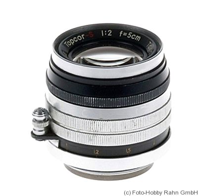 Topcon: 50mm (5cm) f2 Topcor-S (M39) camera