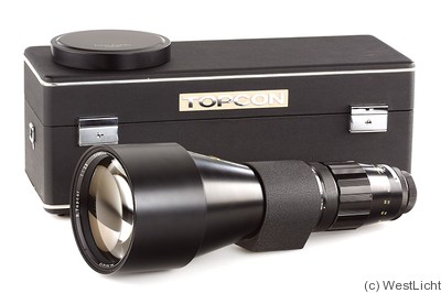 Tōkyō Kōgaku: 300mm (30cm) f2.8 R.Topcor (Exakta) camera
