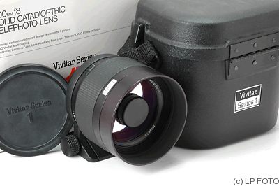 Vivitar: 600mm (60cm) f8 Vivitar Series 1 Solid Catadioptric camera