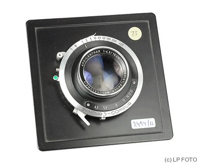Voigtländer: 150mm (15cm) f4.5 Apo-Lanthar (Synchro-Compur, Prinz) camera