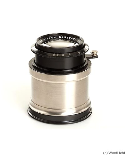 Voigtländer: 210mm (21cm) f4.5 Heliar (special mount) camera