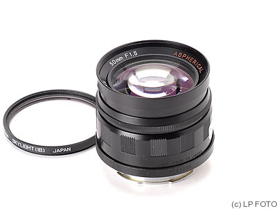 Voigtländer: 50mm (5cm) f1.5 Nokton Aspherical (M39, black) camera
