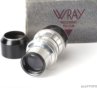 Wray: 135mm (13.5cm) f4 Lustrar (Wrayflex) camera