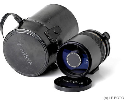 Yashica: 500mm (50cm) f8 Reflex camera