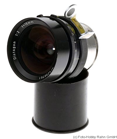 Zeiss, Carl: 16mm (1.6cm) f2 Distagon (Arri) camera