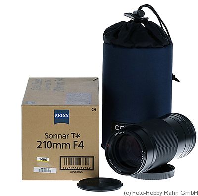 Zeiss, Carl: 210mm (21cm) f4 Sonnar T* (Contax) camera