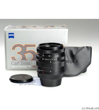Zeiss, Carl: 35-70mm f3.5-f5.6 Vario-Sonnar T* (Contax G) camera