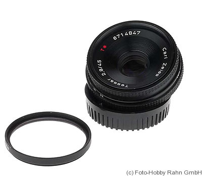 Zeiss, Carl: 45mm (4.5cm) f2.8 Tessar T* (Contax) camera
