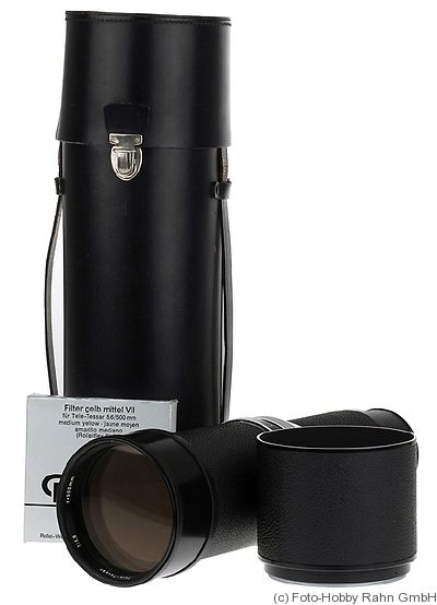 Zeiss, Carl: 500mm (50cm) f5.6 Tele-Tessar (Rollei) camera