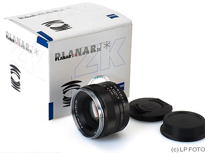 Zeiss, Carl: 50mm (5cm) f1.4 Planar T* ZK (Pentax K/A) camera