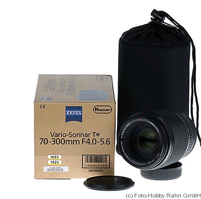 Zeiss, Carl: 70-300mm f4.0-f5.6 Vario-Sonnar T* (Contax) camera