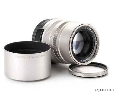 Zeiss, Carl: 90mm (9cm) f2.8 Sonnar T* (Contax G, silver) camera