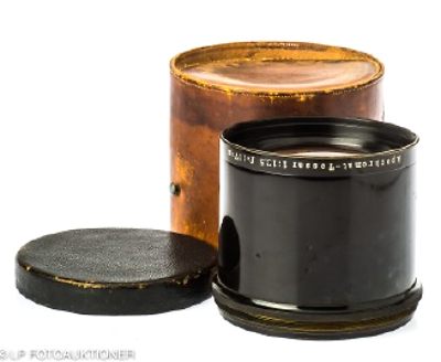 Zeiss, Carl Jena: 117mm (11.7cm) f12.5 Apochromat-Tessar camera