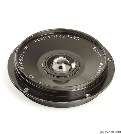 Zeiss, Carl Jena: 150mm (15cm) f22 Goerz-Hypergon camera