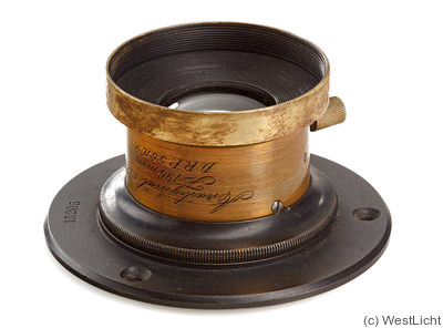 Zeiss, Carl Jena: 196mm (19.6cm) f12.5 Anastigmat (brass) camera