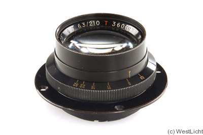 Zeiss, Carl Jena: 210mm (21cm) f6.3 Ernst Abbe Jena T (M42) camera