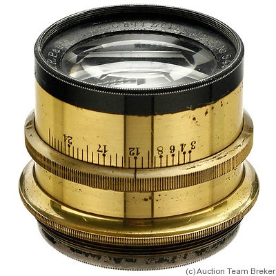 Zeiss, Carl Jena: 210mm (21cm) f6.3 Unar (brass) camera