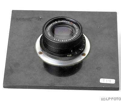 Zeiss, Carl Jena: 300mm (30cm) f9 Apo-Tessar T camera