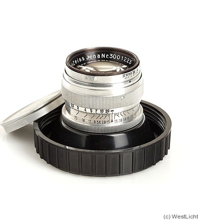 Zeiss, Carl Jena: 50mm (5cm) f1.5 Sonnar T (M39) camera