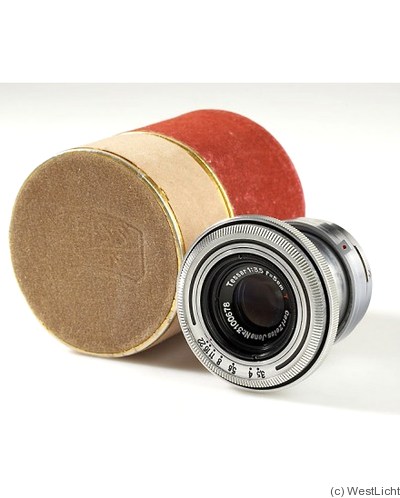 Zeiss, Carl Jena: 50mm (5cm) f3.5 Tessar T (contax) camera