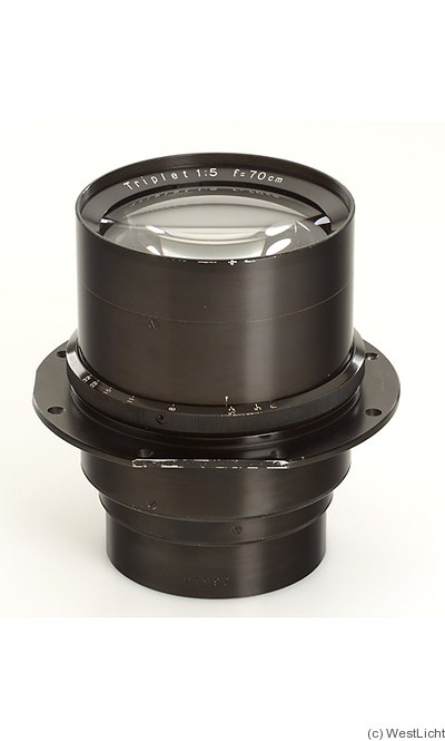 Zeiss, Carl Jena: 700mm (70cm) f5 Triplet camera