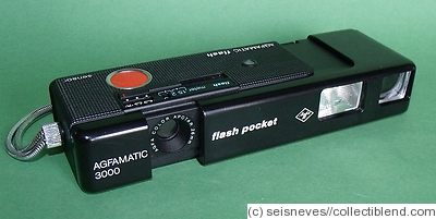 AGFA: Agfamatic 3000 Flash Pocket camera
