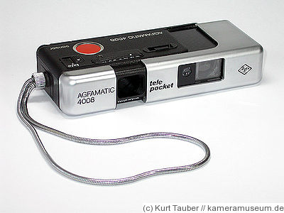 AGFA: Agfamatic 4008 Tele Pocket camera