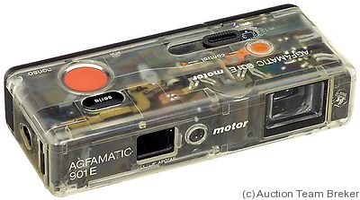 AGFA: Agfamatic 901 E Motor (transparent) camera