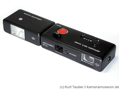 Agfa Agfamatic 901 motor sensor pocketkamera cámara con color apotar-defectuoso 