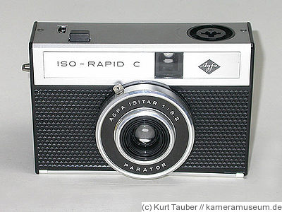 Agfa Agfa Iso-Rapid C Model 1 Film Cartridge Camera Isitar 1:8.2 