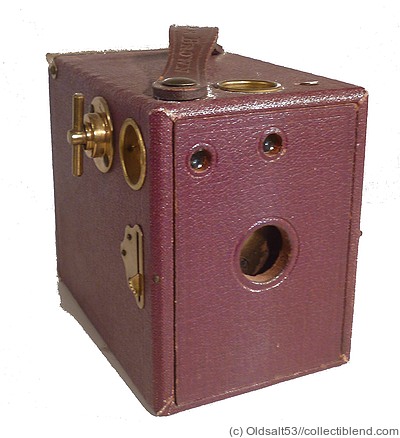 Ansco: Buster Brown No.0 red camera
