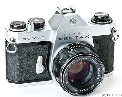 Asahi: Honeywell Pentax Spotmatic (SP) II camera