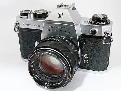 Asahi: Honeywell Pentax Spotmatic (SP) IIa camera