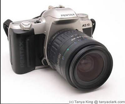 Asahi: Pentax MZ 10 silver camera