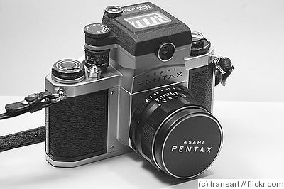 Asahi: Pentax SV (chrome) camera