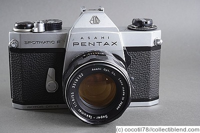 Asahi: Pentax Spotmatic F Motor Drive camera