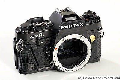 Asahi: Pentax Super A black camera