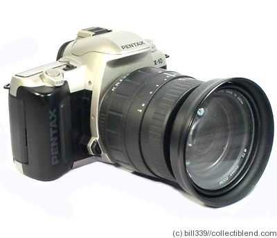 Asahi: Pentax ZX 10 (silver) camera