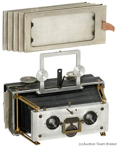 Baudry: Isographe Stereo (prototype) camera