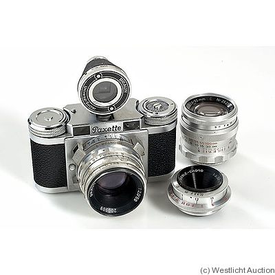 Braun Carl: Paxette II camera