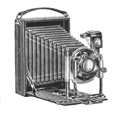 Buschini: Folding (plates) camera
