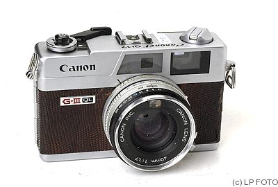 Canon: Canonet G III QL17 camera