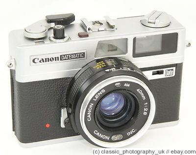 Canon: Datematic camera