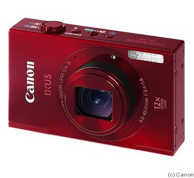 Canon: ELPH 520 HS (IXUS 500 HS) camera
